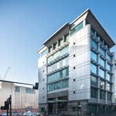 The existing Princes House office building in Glasgow, which was originally constructed in the mid-1960s and is the former home of Lloyds Banking Group, and more recently Barclays. Picture: McAteer Photograph