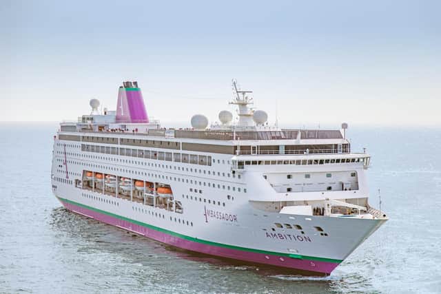 The Ambassador Ambition has classy cabins, excellent venues and superb staff