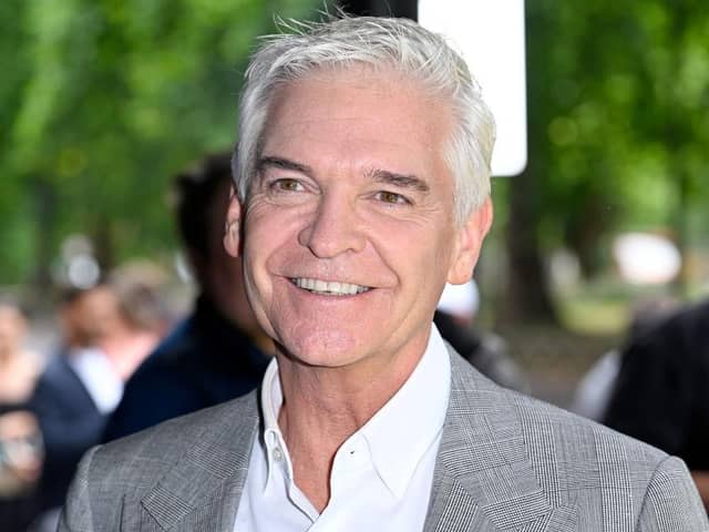 Phillip Schofield left This Morning last week. Cr: Getty Images/Gareth Cattermole