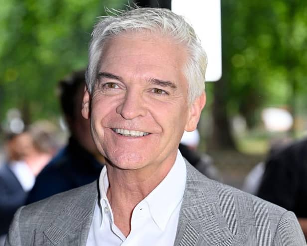 Phillip Schofield left This Morning last week. Cr: Getty Images/Gareth Cattermole