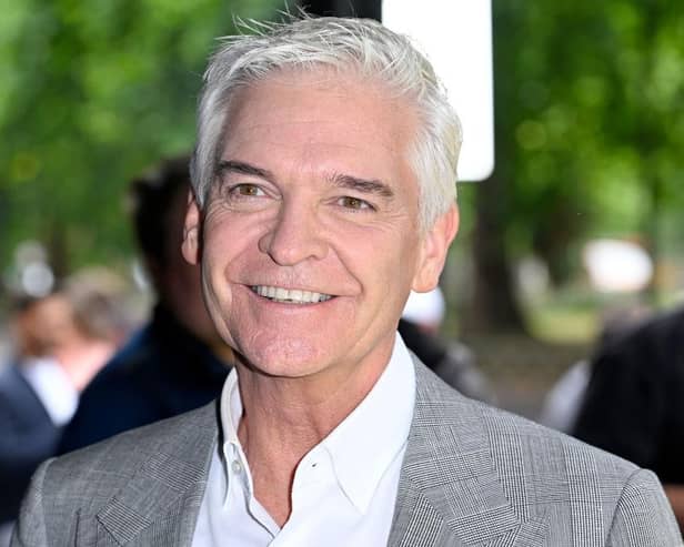 Phillip Schofield left This Morning earlier in the week. Cr: Getty Images/Gareth Cattermole