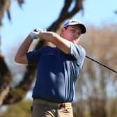 Bob MacIntyre tees off at the 15th hole during the second round of the Arnold Palmer Invitational Presented by MasterCard at the Bay Hill Club and Lodge in Orlando, Florida. Picture: Mike Ehrmann/Getty Images.