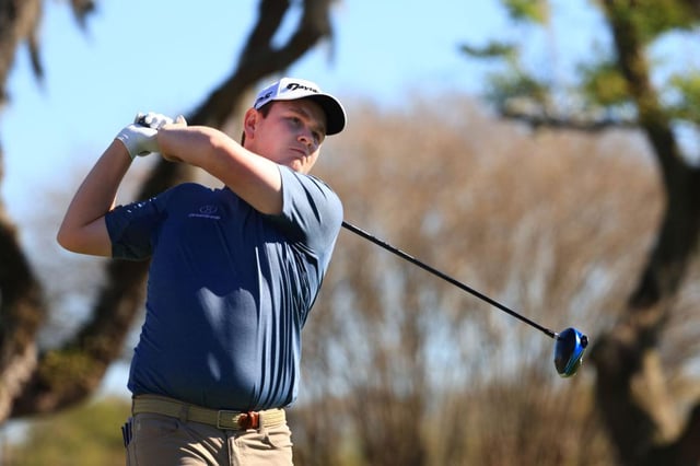 Bob MacIntyre tees off at the 15th hole during the second round of the Arnold Palmer Invitational Presented by MasterCard at the Bay Hill Club and Lodge in Orlando, Florida. Picture: Mike Ehrmann/Getty Images.