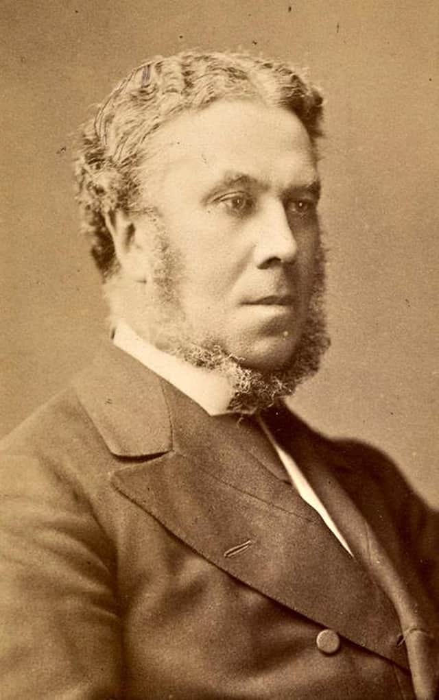 Peter McLagan MP, who was born in what is now Guyana to a  white Scots slave owner and  an unknown black mother.