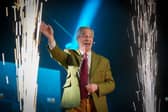 Reform UK party leader Nigel Farage at a Reform UK local election campaign rally in Leeds this week (Picture: Christopher Furlong/Getty Images)