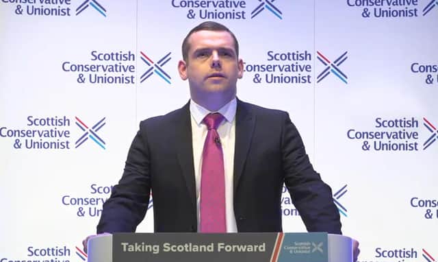 Douglas Ross was pressed on the sleaze row engulfing the Tory party