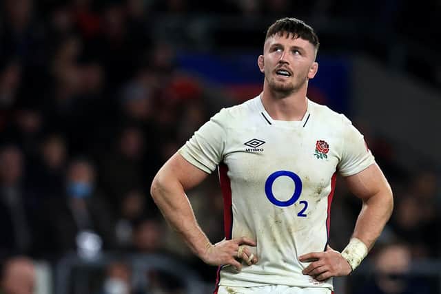 Tom Curry will captain England against Scotland. (Photo by David Rogers/Getty Images)