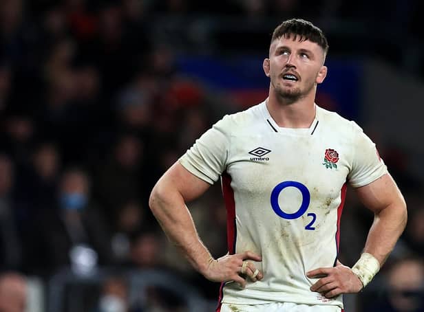 Tom Curry will captain England against Scotland. (Photo by David Rogers/Getty Images)