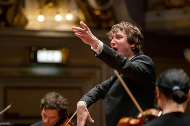 Scottish Chamber Orchestra Principal Conductor Maxim Emelyanychev PIC: Christopher Bowen.