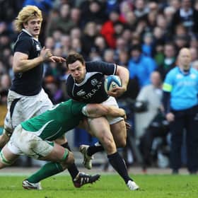The centre from Lockerbie won 43 caps in a career that saw him give service to Edinburgh, Border Reivers, Biarritz and Wasps.