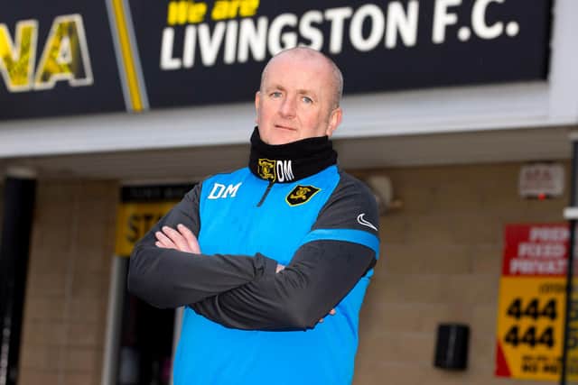 David Martindale was initially reluctant to take on the Livingston job due to his controversial past. (Photo by Alan Harvey / SNS Group)