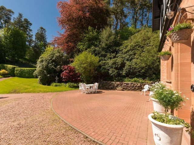 Patio area.