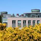 The Higgs Centre for Innovation next to Edinburgh's landmark Royal Observatory. Picture: Jason Cowan
