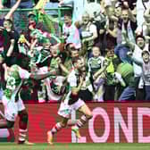 Martin Boyle delivered a stoppage-time equaliser the last time the teams met - but he has been ruled out for the rest of the season.  (Photo by Rob Casey / SNS Group)