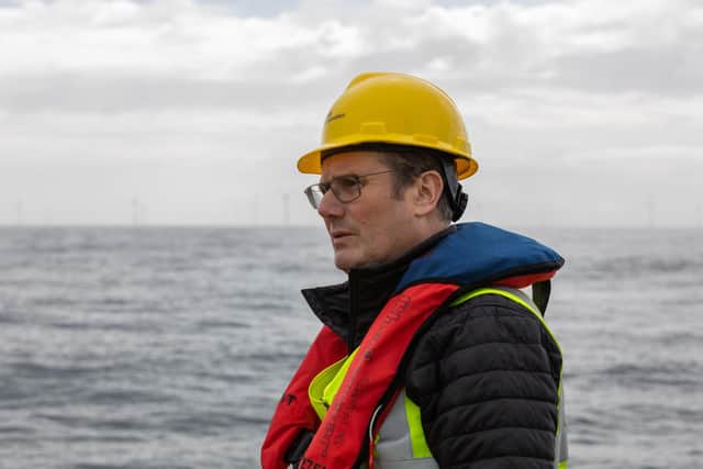Prime Minister Keir Starmer has launched his £8.3 billion plans for GB Energy (Picture: Paul Campbell/PA)