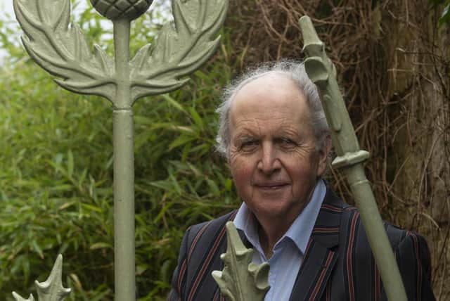 Alexander McCall Smith photographed at his Edinburgh home, March 2021 PIC: Andy O'Brien for The Scotsman