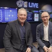 Ally McCoist (left) and Martin O'Neill help launch a new William Hill shop in Glasgow yesterday (Pic: Steve Welsh)