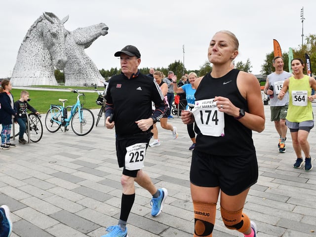The Kelpies Half Marathon.