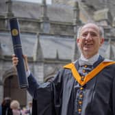 Armando Iannucci received an honorary degree from the University of St Andrews earlier this month. Picture: University of St Andrews