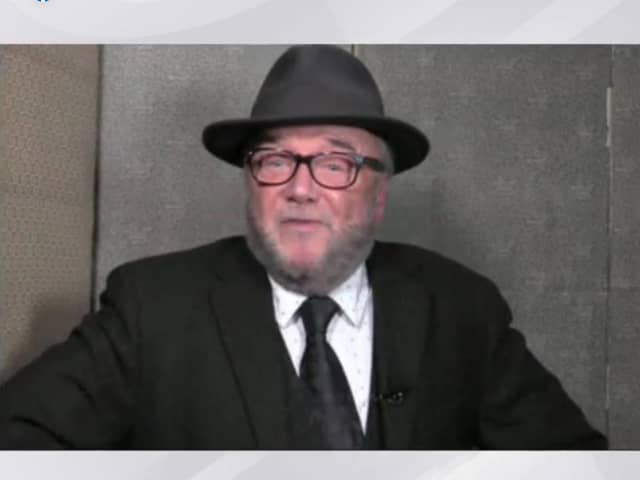 Speaking at The Scotsman’s second election hustings, Mr Galloway urged the public to remember the late Labour MP Jo Cox, who was murdered in her constituency in June 2016.