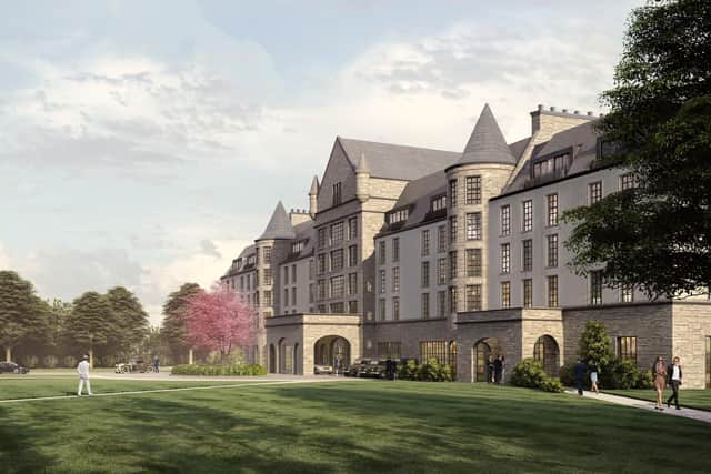 The plans include Dundee and Angus’ first five-star hotel, boasting 175 guest rooms. Picture: contributed.