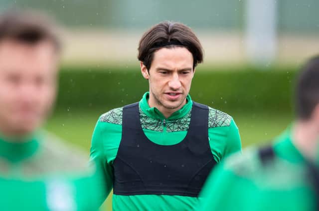 Joe Newell says Hibs have bounced back from recent disappointments and are full of self-belief ahead of Celtic match. Photo by Mark Scates/SNS Group