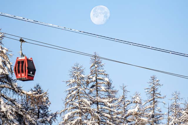 A ski lift will get you to the best starting point (Picture: Arthur Quere Photographie)