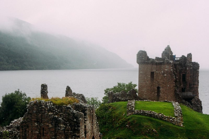 Loch Ness rests 20 miles southwest of Inverness, the capital of the Scottish Highlands, and is the home to the elusive and world-famous cryptid the Loch Ness Monster. Here you will also find Urquhart Castle, a 1,000-year-old settlement that sits in ruin but stands to tell the colourful tales of Scotland's dark history.