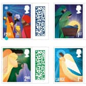 Royal Mail has released a Christmas stamp collection featuring the Queen’s silhouette for the final time.