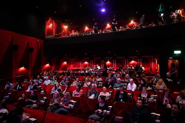 The audience at the premiere of Nude Tuesday at the Edinburgh International Film Festival un 2022. Picture: Pako Mera