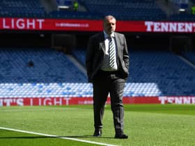 Celtic manager Ange Postecoglou. (Photo by Craig Foy / SNS Group)