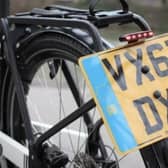 Will we soon be seeing number plates on the back of bicycles?