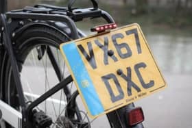 Will we soon be seeing number plates on the back of bicycles?