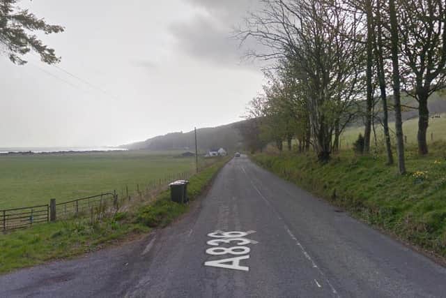 Man who died following A836 motorcycle accident has been named