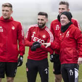 Graeme Shinnie is enjoying playing under former team-mate Barry Robson. (Photo by Alan Harvey / SNS Group)