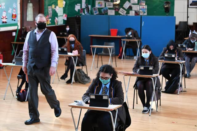Scotland's school pupils have already had a hard year amid the chaos of education in lockdown (Picture: John Devlin)