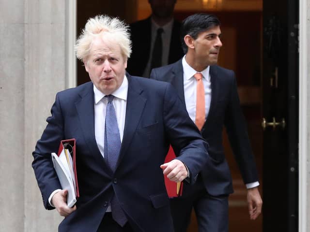 Prime Minister Boris Johnson (left) and Chancellor of the Exchequer Rishi Sunak are both under pressure due to Partygate