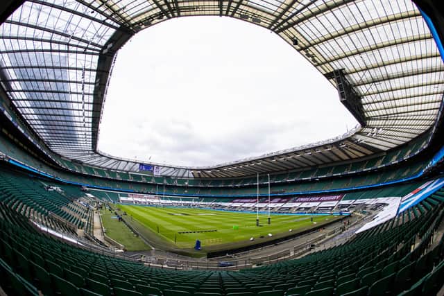 The Rugby Football Union has refused to comment on reports that a former England rugby union player has been arrested. (Photo by Craig Williamson / SNS Group)