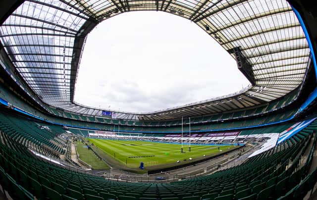 The Rugby Football Union has refused to comment on reports that a former England rugby union player has been arrested. (Photo by Craig Williamson / SNS Group)