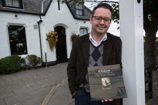Roger McStravick won the Herbert Warren Wind Award for the first time in 2015 for St Andrews: In the Footsteps of Old Tom Morris and has now picked up the prize for a second time for St Andrews: The Road War Papers.