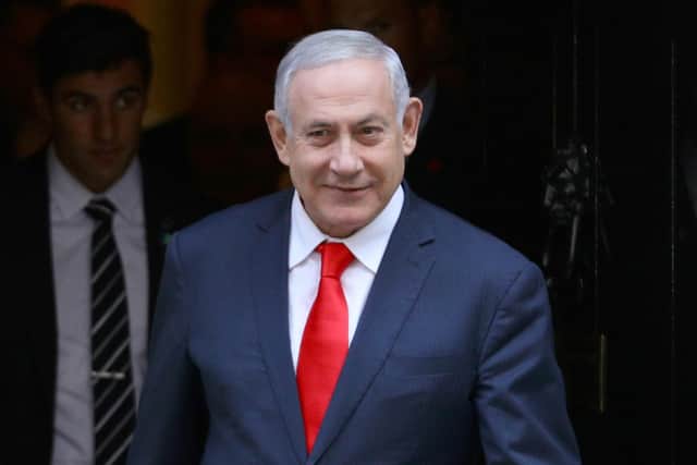 Israeli Prime Minister Benjamin Netanyahu.