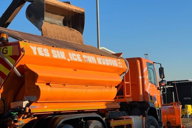 Scotland's legendary gritters were out in force overnight
