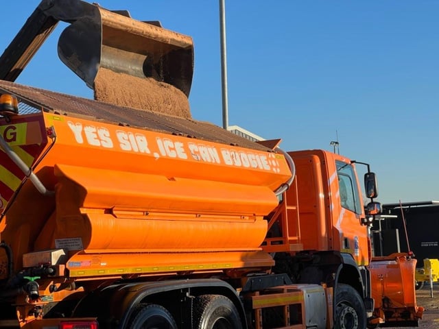 Scotland's legendary gritters were out in force overnight