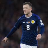 Ange Postecoglou maintains Callum McGregor's best is still to come following his excellent showings for Scotland  - and that at club level he will ensure this comes in Celtic colours. (Photo by Ross MacDonald / SNS Group)