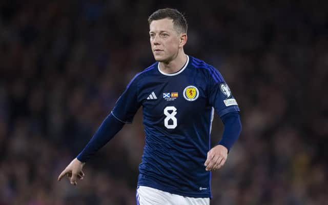 Ange Postecoglou maintains Callum McGregor's best is still to come following his excellent showings for Scotland - and that at club level he will ensure this comes in Celtic colours. (Photo by Ross MacDonald / SNS Group)