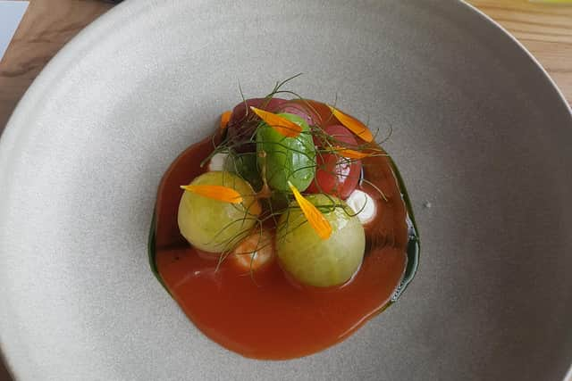 Heron's tomato dish