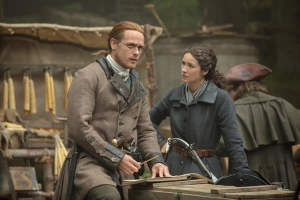Sam Heughan and Caitriona Balfe both return for Outlander season six (Starz)