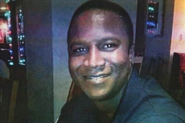A minute's silence was held at the Glasgow rally for Sheku Bayoh, who died in police custody in 2015.
