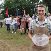 The Great British Bake Off winner Peter Sawkins. Picture: C4/Love Productions/Mark Bourdillon.