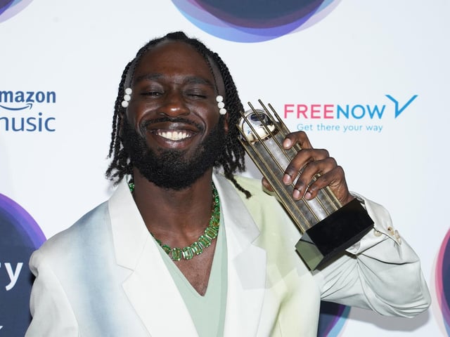 Kojey Radical attending the announcement of the shortlist for 2022 Mercury Music Prize. Kojey Radical is nominated for his his album Reason to Smile
